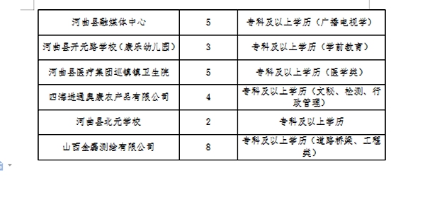 河曲县数据和政务服务局最新招聘公告解读